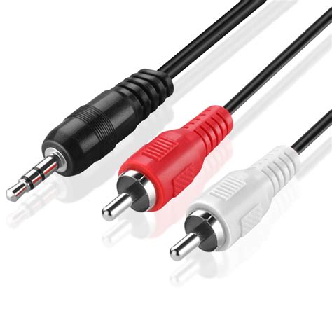 aux cord with rca|Amazon.com: Rca To Aux Adapter.